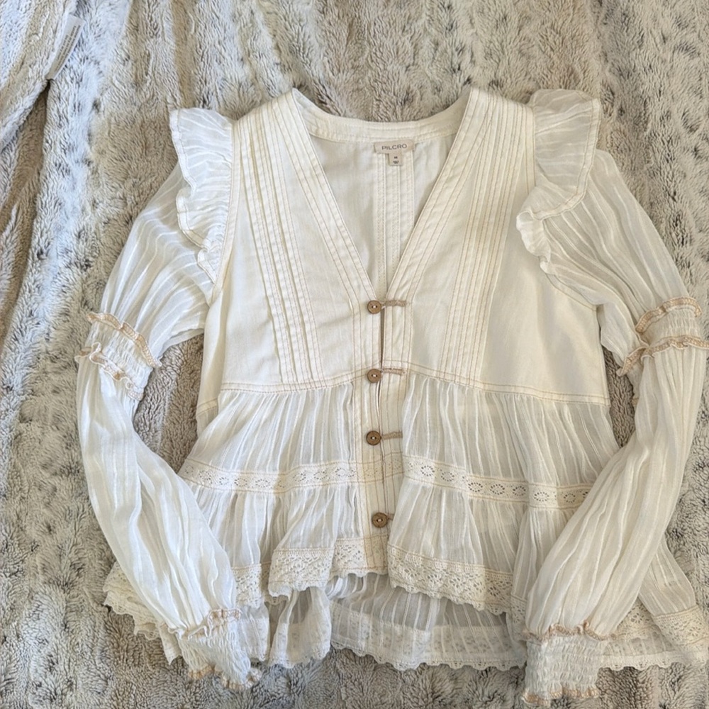 Anthropologie Pilcro blouse